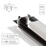 Магнитный шинопровод встраиваемый в гипсокартон Arte Lamp OPTIMA-ACCESSORIES A730306