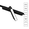 Магнитный трековый светильник Arte Lamp RAPID A1160PL-1BK Магнитный трековый светильник Arte Lamp RAPID A1160PL-1BK