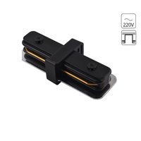 Коннектор прямой для шинопровода Arte Lamp TRACK ACCESSORIES A130206 Коннектор прямой для шинопровода Arte Lamp TRACK ACCESSORIES A130206