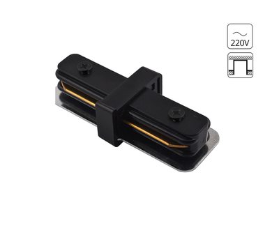 Коннектор прямой для шинопровода Arte Lamp TRACK ACCESSORIES A130206 Коннектор прямой для шинопровода Arte Lamp TRACK ACCESSORIES A130206