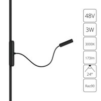 Магнитный трековый светильник Arte Lamp RAPID A1162PL-1BK Магнитный трековый светильник Arte Lamp RAPID A1162PL-1BK