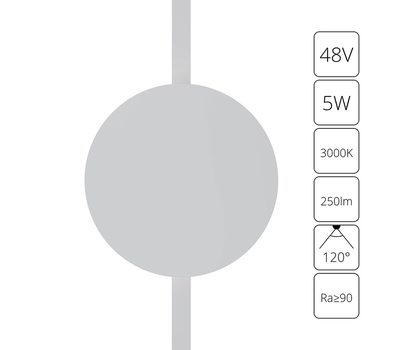 Магнитный трековый светильник Arte Lamp RAPID A1163PL-1WH