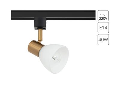 Трековый светильник Arte Lamp FALENA A3117PL-1BK