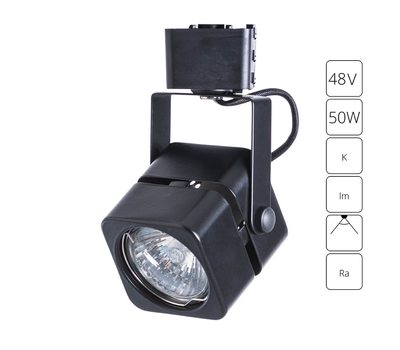 Трековый светильник Arte Lamp MISAM A1315PL-1BK Трековый светильник Arte Lamp MISAM A1315PL-1BK