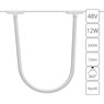 Магнитный трековый светильник Arte Lamp RAPID A1167PL-1WH