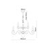 Люстра Arte Lamp ISABEL A1129LM-12AB