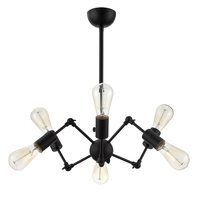 Люстра Arte Lamp ROOTS A9190LM-6BK Люстра Arte Lamp ROOTS A9190LM-6BK