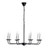 Люстра Arte Lamp GRAFF A1857LM-8BK Люстра Arte Lamp GRAFF A1857LM-8BK
