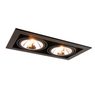 Встраиваемый светильник Arte Lamp CARDANI SEMPLICE A5949PL-2BK Встраиваемый светильник Arte Lamp CARDANI SEMPLICE A5949PL-2BK