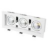 Светильник CL-KARDAN-S260x102-3x9W Day (WH, 38 deg) (Arlight, IP20 Металл, 3 года)