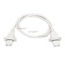 Коннектор ARL-TAIL-1000-CON-FF-2pin (WH) (Arlight, IP20 Пластик, 5 лет)