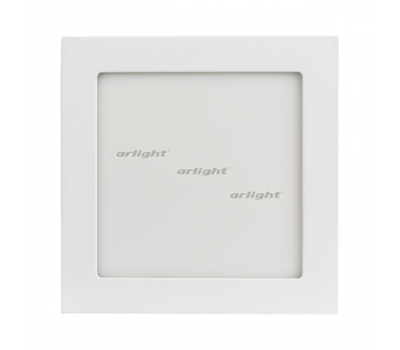 Светильник DL-172x172M-15W Warm White (Arlight, IP40 Металл, 3 года) встраиваемый