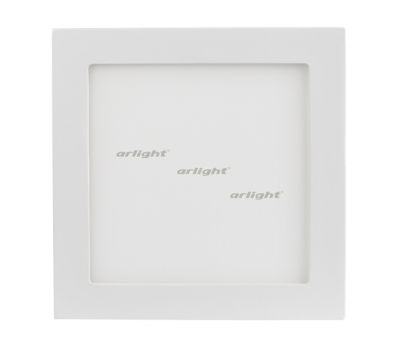 Светильник DL-192x192M-18W White (Arlight, IP40 Металл, 3 года) встраиваемый