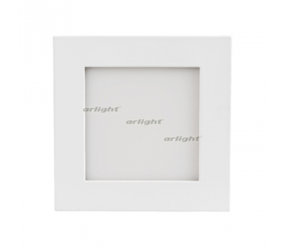 Светильник DL-93x93M-5W Warm White (Arlight, IP40 Металл, 3 года) встраиваемый