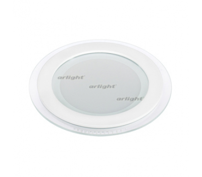 Светодиодная панель LT-R160WH 12W Day White 120deg (Arlight, IP40 Металл, 3 года) стеклянная рамка