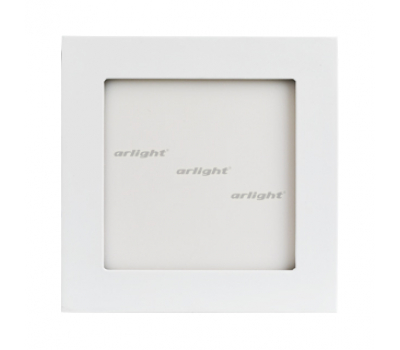Светильник DL-142x142M-13W White (Arlight, IP40 Металл, 3 года) встраиваемый