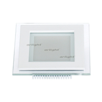 Светодиодная панель LT-S96x96WH 6W Warm White 120deg (Arlight, IP40 Металл, 3 года)