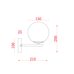 Настенный светильник (бра) Freya FR5230WL-01BS Настенный светильник (бра) Freya FR5230WL-01BS