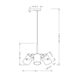 Подвесной светильник Freya FR4004PL-03WB Подвесной светильник Freya FR4004PL-03WB