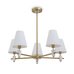 Потолочный светильник Freya FR5371CL-05BS Потолочный светильник Freya FR5371CL-05BS