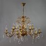 Люстра подвесная Ambiente 8888/6+6 AB Leaf Crystal Люстра подвесная Ambiente 8888/6+6 AB Leaf Crystal