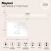Настенный светильник (бра) Maytoni MOD106WL-L16W3K