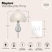 Настенный светильник (бра) Maytoni Z034WL-01CH Настенный светильник (бра) Maytoni Z034WL-01CH