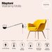 Настенный светильник (бра) Maytoni MOD126WL-01B1 Настенный светильник (бра) Maytoni MOD126WL-01B1