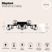 Настенный светильник (бра) Maytoni MOD547WL-09B Настенный светильник (бра) Maytoni MOD547WL-09B