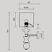 Настенный светильник (бра) Maytoni MOD298WL-01W Настенный светильник (бра) Maytoni MOD298WL-01W