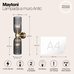 Настенный светильник (бра) Maytoni MOD302WL-02GR Настенный светильник (бра) Maytoni MOD302WL-02GR