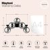 Настенный светильник (бра) Maytoni MOD547WL-05B