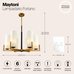 Люстра Maytoni MOD089PL-06BS Люстра Maytoni MOD089PL-06BS