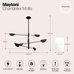 Люстра Maytoni MOD126PL-08B Люстра Maytoni MOD126PL-08B
