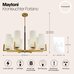 Люстра Maytoni MOD089PL-08BS Люстра Maytoni MOD089PL-08BS