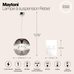 Подвесной светильник Maytoni MOD322PL-L6B3K Подвесной светильник Maytoni MOD322PL-L6B3K