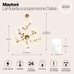 Подвесной светильник Maytoni MOD545PL-24BS Подвесной светильник Maytoni MOD545PL-24BS