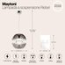 Подвесной светильник Maytoni MOD322PL-L6B3K Подвесной светильник Maytoni MOD322PL-L6B3K