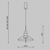 Подвесной светильник Maytoni MOD185PL-L6B3K3 Подвесной светильник Maytoni MOD185PL-L6B3K3