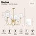 Подвесной светильник Maytoni MOD016PL-06BS Подвесной светильник Maytoni MOD016PL-06BS