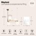 Подвесной светильник Maytoni MOD013PL-04BS1