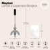 Подвесной светильник Maytoni MOD185PL-L6B3K4 Подвесной светильник Maytoni MOD185PL-L6B3K4