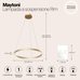 Подвесной светильник Maytoni MOD058PL-L32BS4K Подвесной светильник Maytoni MOD058PL-L32BS4K