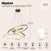 Подвесной светильник Maytoni MOD058PL-L100BS4K