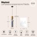 Подвесной светильник Maytoni MOD303PL-01CFL3 Подвесной светильник Maytoni MOD303PL-01CFL3