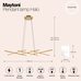 Подвесной светильник Maytoni MOD244PL-L50BSK