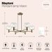 Подвесной светильник Maytoni MOD411PL-06G