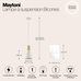 Подвесной светильник Maytoni P359-PL-140-W Подвесной светильник Maytoni P359-PL-140-W