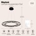 Подвесной светильник Maytoni MOD070PL-L63B3K