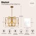Подвесной светильник Maytoni MOD099PL-06G Подвесной светильник Maytoni MOD099PL-06G